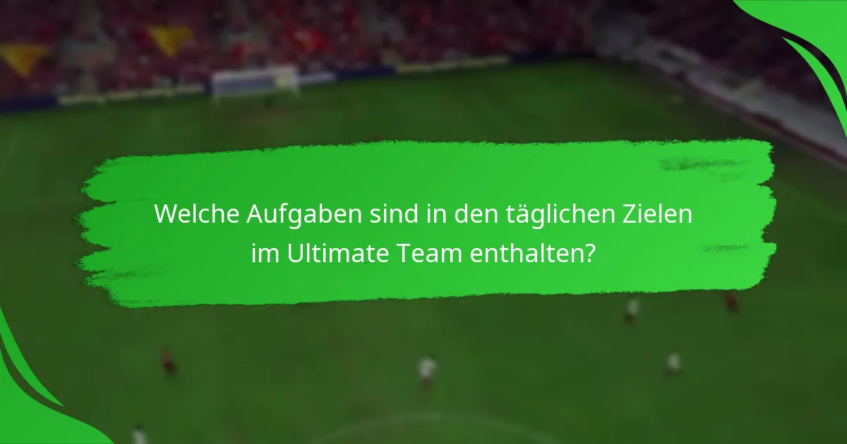 Wie ist das Punktesystem für tägliche Ziele strukturiert?