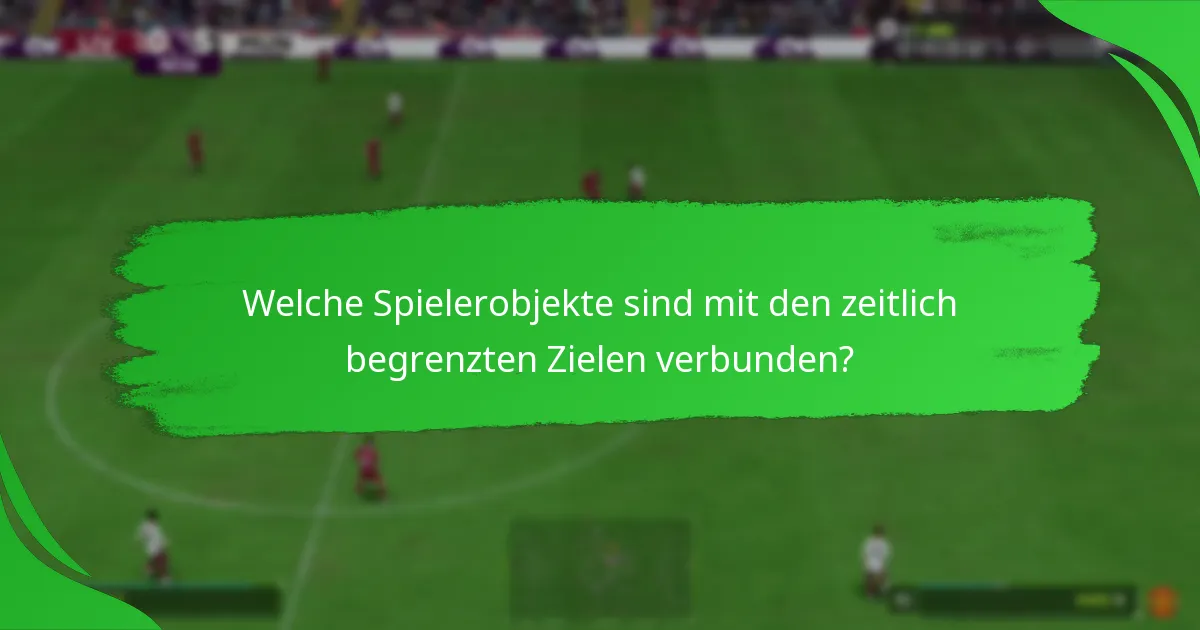 Wie kann man die zeitlich begrenzten Ziele effektiv abschließen?